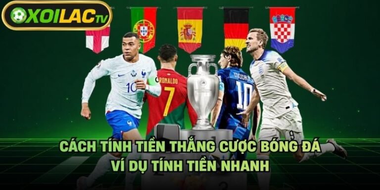 Cách Tính Tiền Thắng Cược Bóng Đá - Ví Dụ Tính Tiền Nhanh